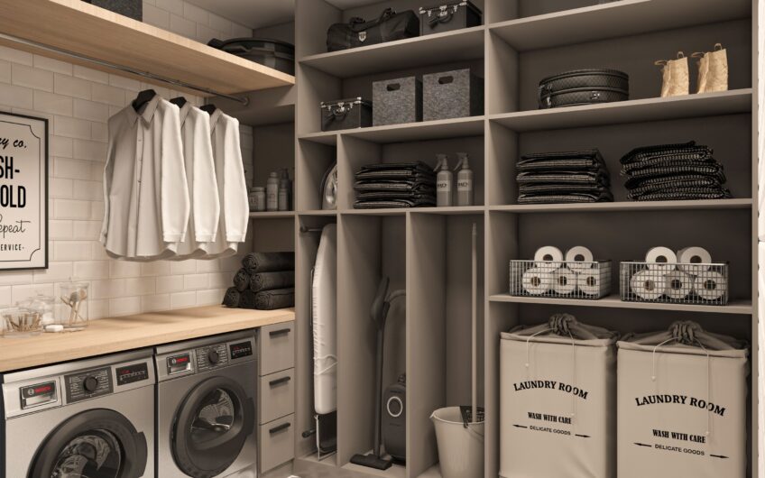 Luxurious villas with separate pool in an upscale neighborhood