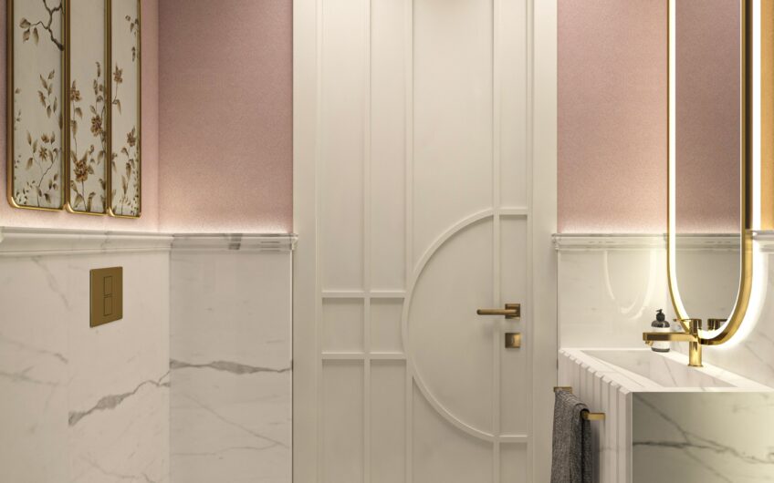 Luxurious villas with separate pool in an upscale neighborhood