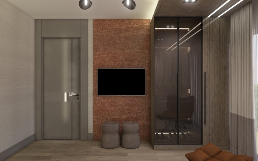 Luxurious villas with separate pool in an upscale neighborhood