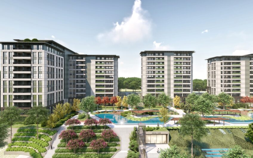 The concept of family housing with luxury and sophistication