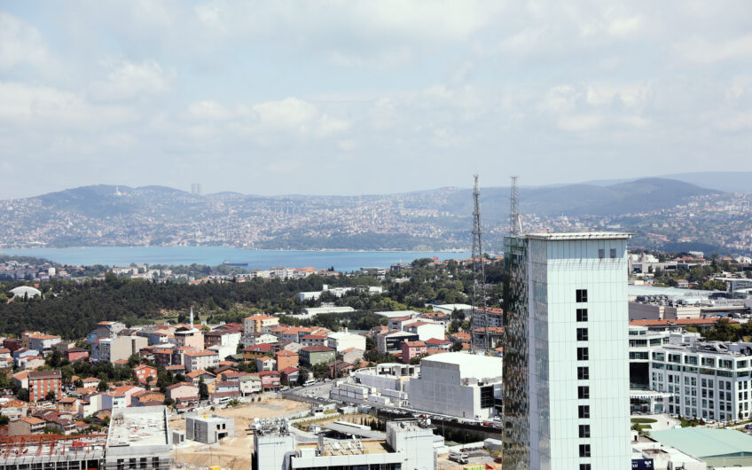 Own in the most famous European projects in Istanbul, (Maslak)