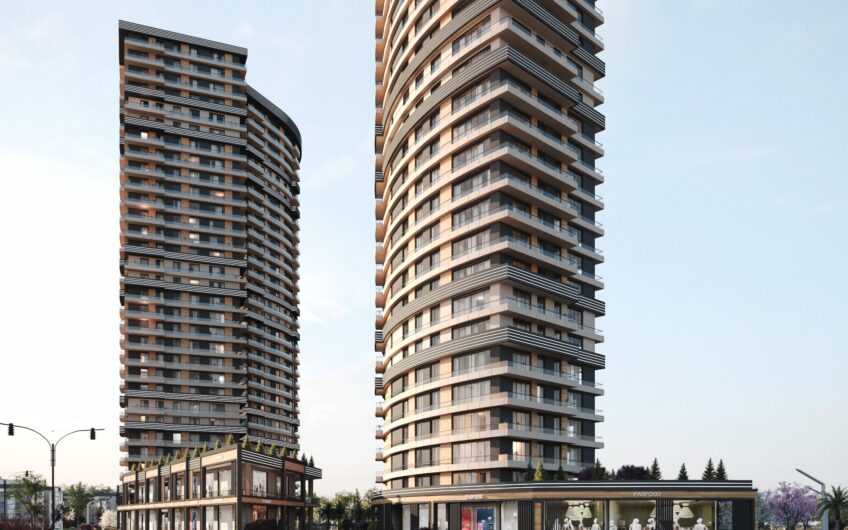 Luxurious residential project with wonderful sea views