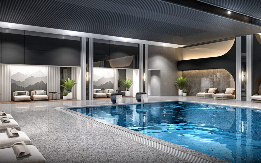 Luxurious project with charming sea views