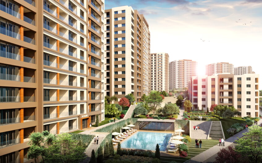 Wide apartments front of YAŞAM VADI