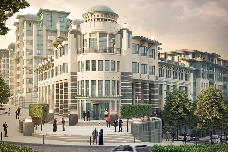 The concept of family housing with luxury and sophistication