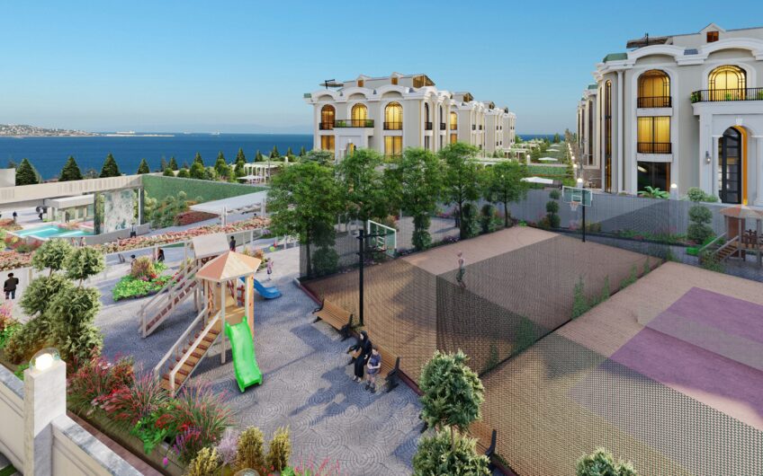 Luxurious mansions with direct sea views