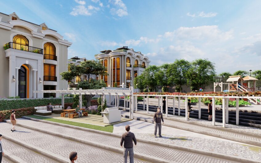 Luxurious mansions with direct sea views