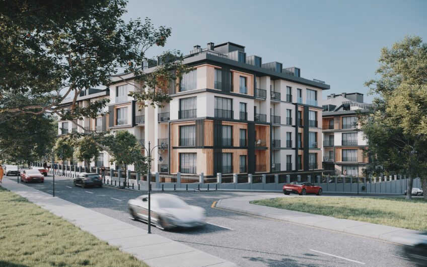 A modern project with stunning sea views