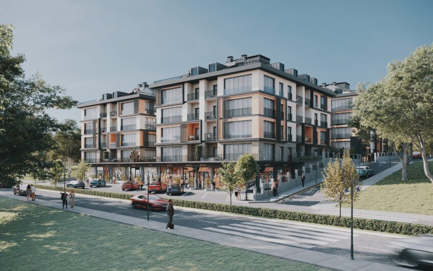 A modern project with stunning sea views