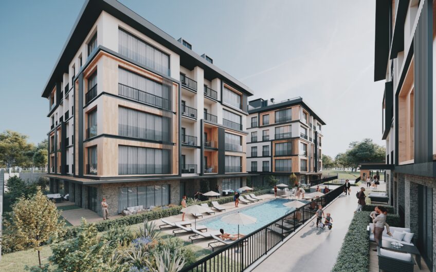 A modern project with stunning sea views