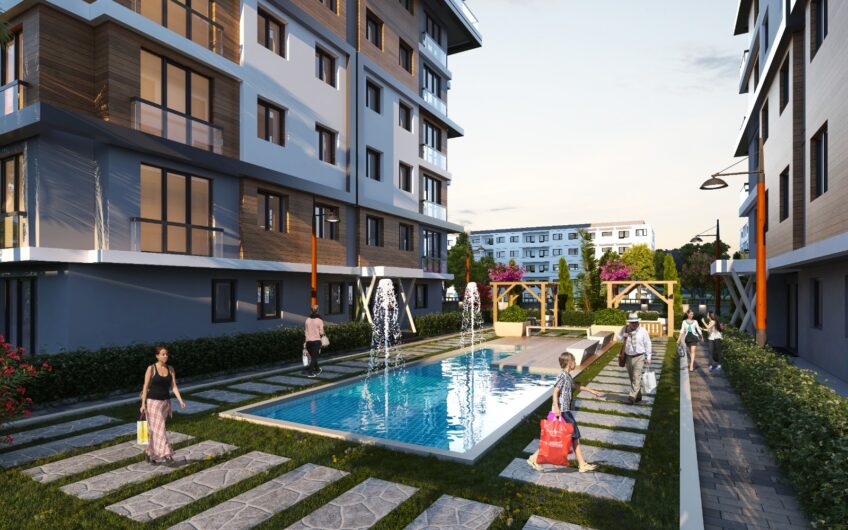 A project with wonderful sea views and Küçükçekmece Lake