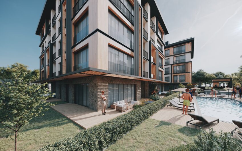 A modern project with stunning sea views