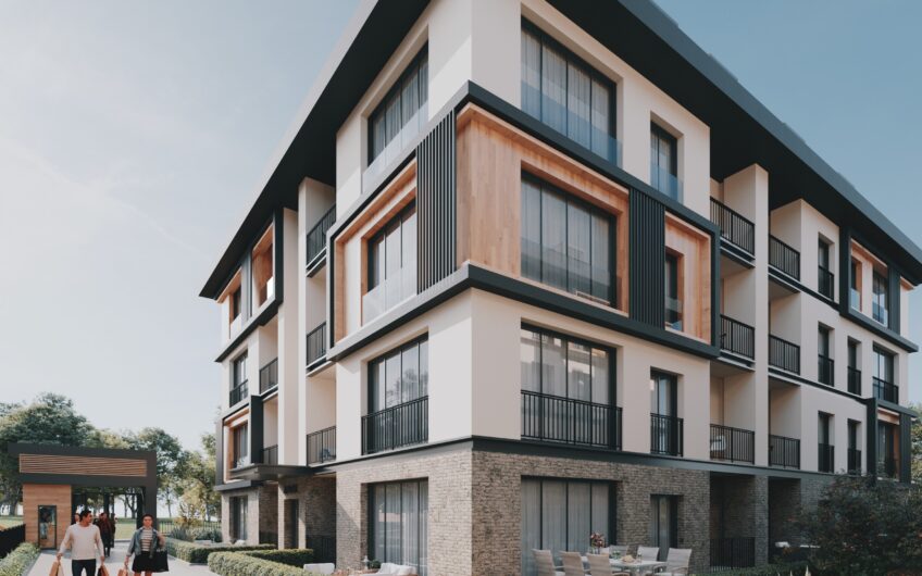 A modern project with stunning sea views