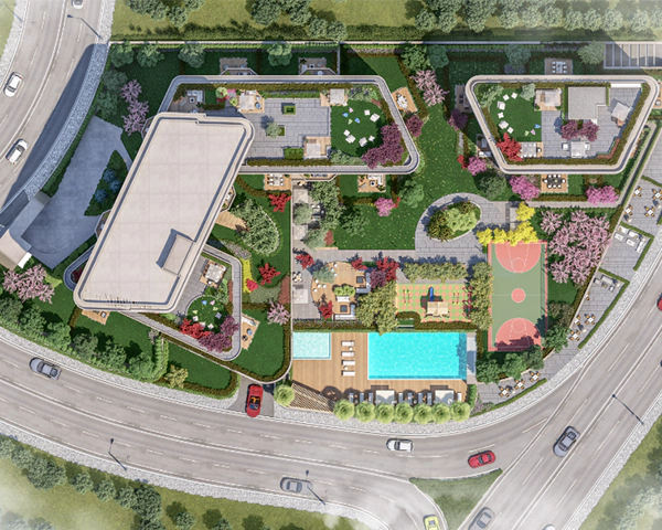 Your home in a modern residential neighborhood