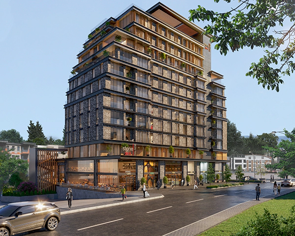 A project in the Bayrampasa district in the center of European Istanbul