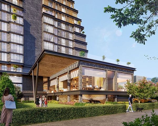 A project in the Bayrampasa district in the center of European Istanbul