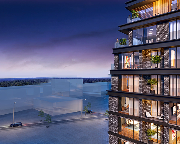 A project in the Bayrampasa district in the center of European Istanbul