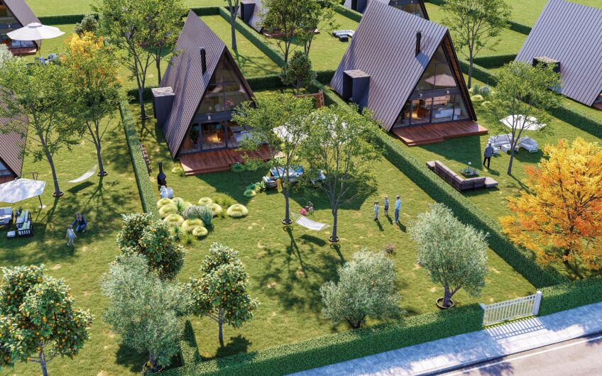 Canadian-style villas in the European side of Istanbul