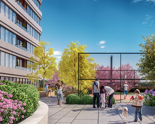 Your home in a modern residential neighborhood