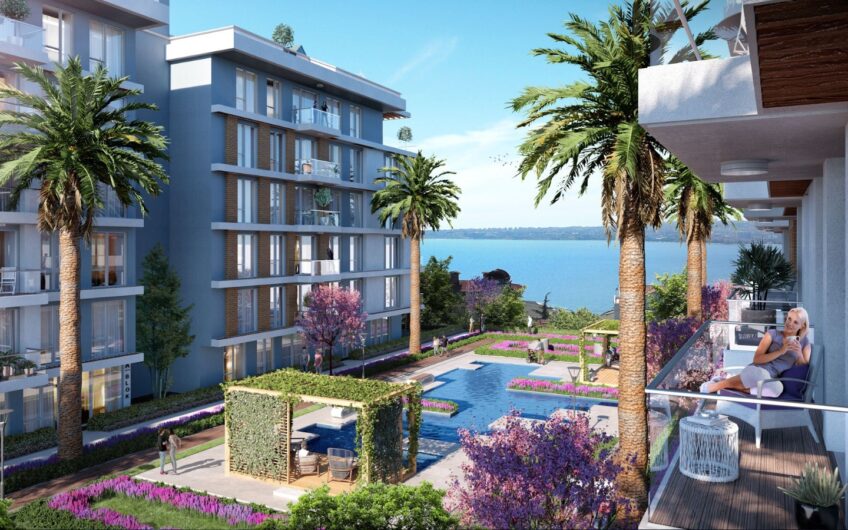 Apartments with direct views of the Marmara Sea