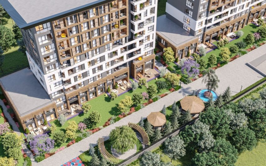 Luxurious apartments and high quality finishes