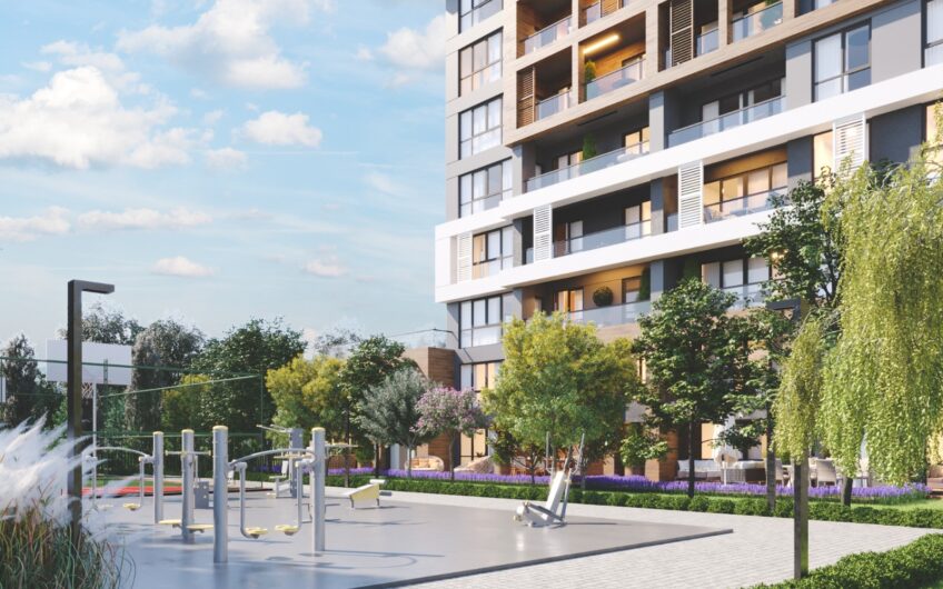 Luxurious apartments and high quality finishes