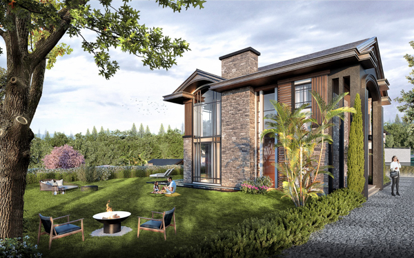 إطلالة لبحيرة صبنجة والغابات الجميلة