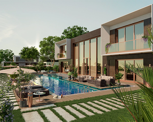 The most luxurious residential area on the European side