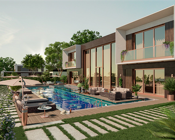 The most luxurious residential area on the European side