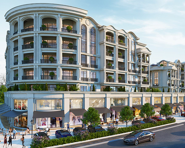 Our project in Kocaeli, Kartebe, apartments of different designs￼