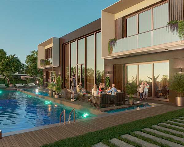 The most luxurious residential area on the European side