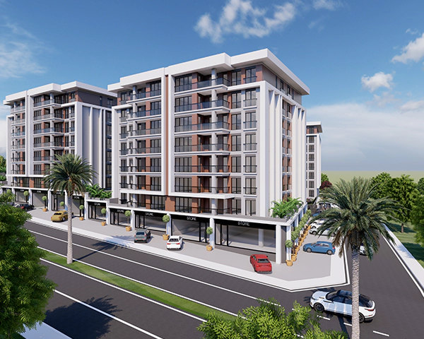 A residential project in a quiet area in Silivri