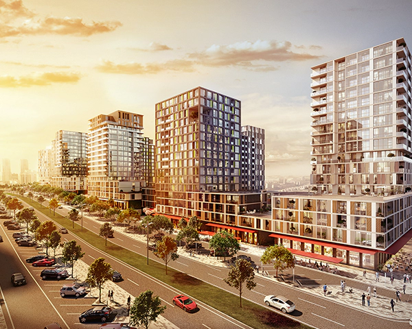 Bahcesehir project with close exterior design to the Italian design system