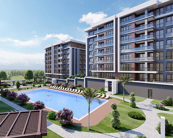 A residential project in a quiet area in Silivri