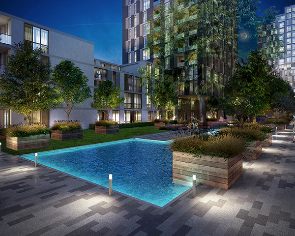 Bahcesehir project with close exterior design to the Italian design system