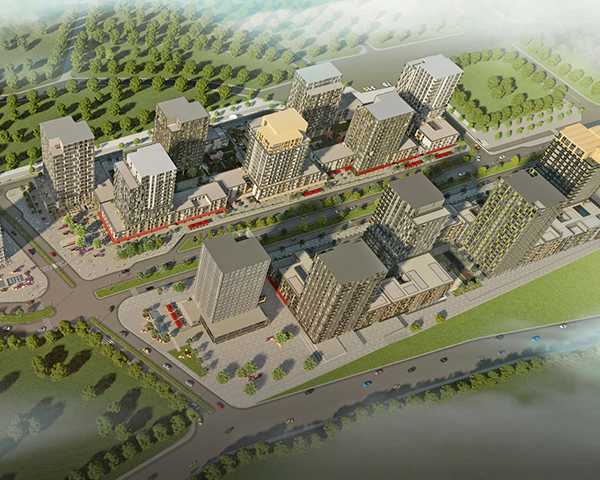 Bahcesehir project with close exterior design to the Italian design system