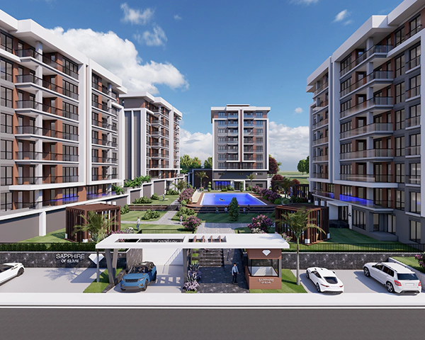 A residential project in a quiet area in Silivri