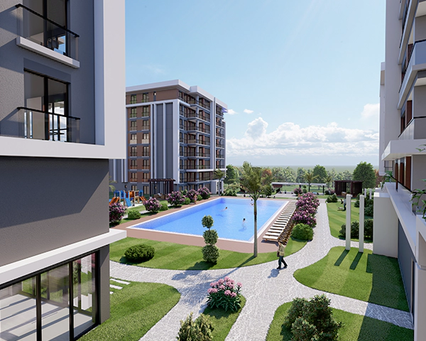 A residential project in a quiet area in Silivri