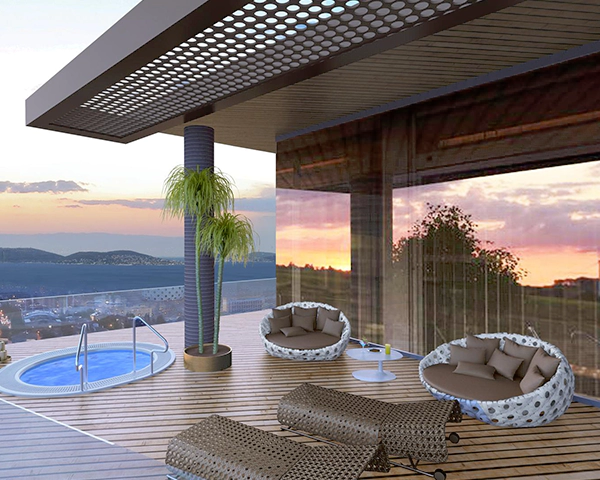 An investment residential project with views of the Istanbul Canal and Küçukçekmece Lake