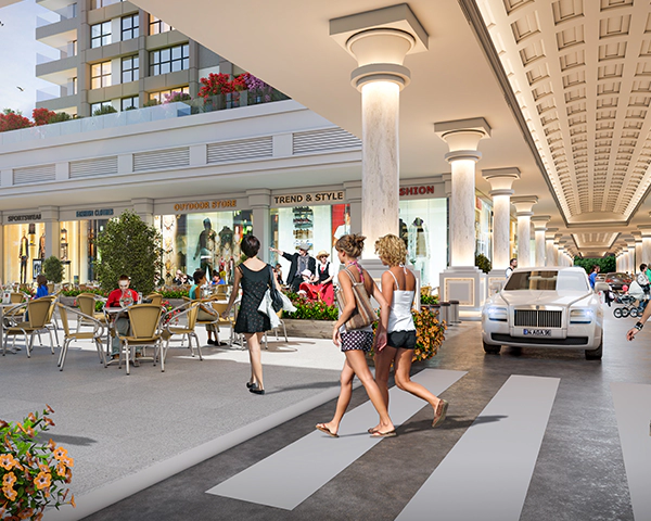 A project in a vital area in the finest neighborhoods of çekmeköy in Istanbul