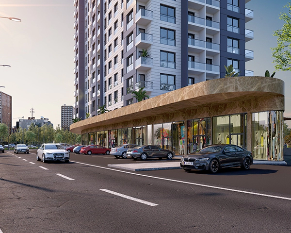 An investment residential project with views of the Istanbul Canal and Kucukcekmece Lake