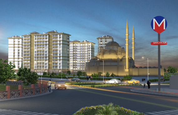 A residential project with a family concept in Istanbul, the Asian region of Sancaktepe