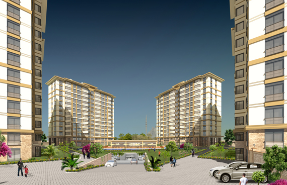 A residential project with a family concept in Istanbul, the Asian region of Sancaktepe