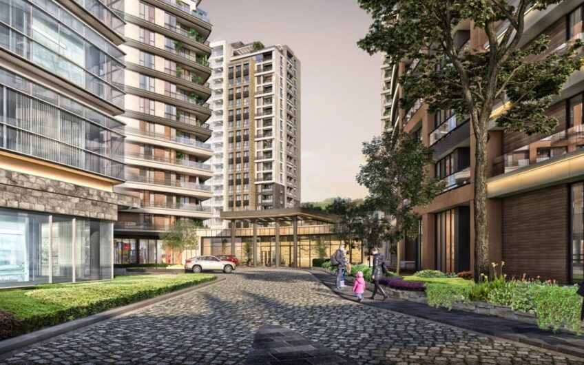 An investment residential project with views of the Istanbul Canal, providing a luxurious lifestyle