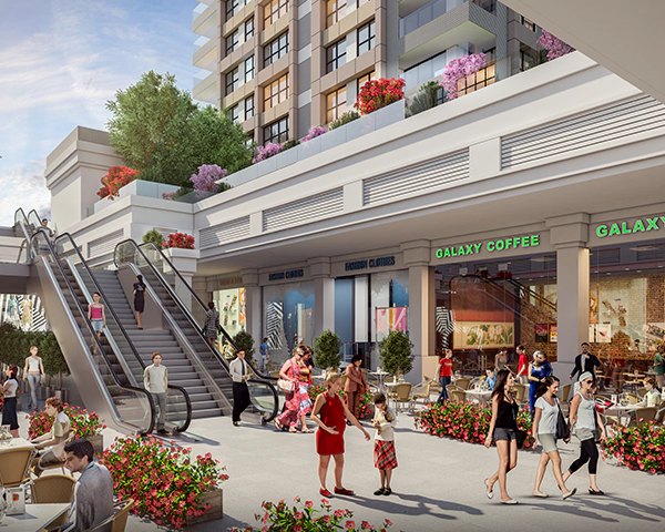 A project in a vital area in the finest neighborhoods of çekmeköy in Istanbul
