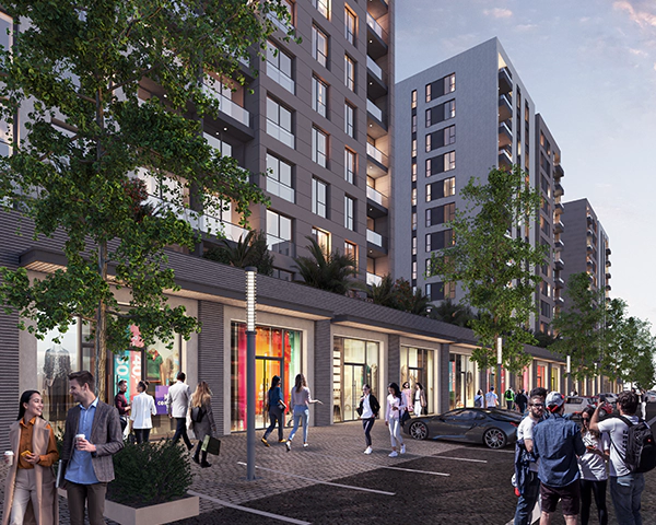 A new project in the center of Istanbul, in the Topkapı area, closest to all shopping centers